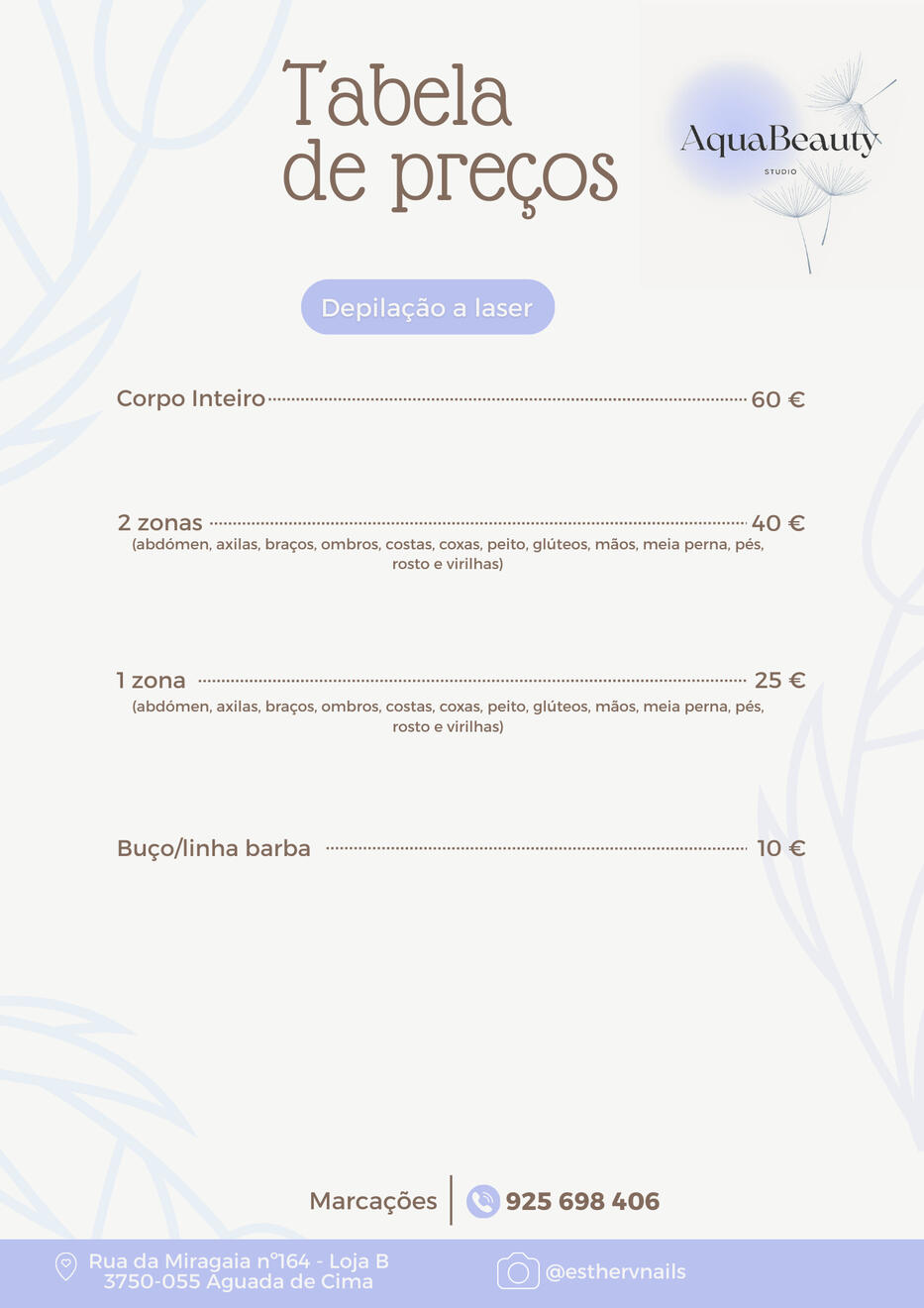 Depilação laser Águeda (Aguada de Cima) Depilação laser Águeda (Aguada de Cima)